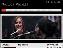Tablet Screenshot of carlosvarela.com