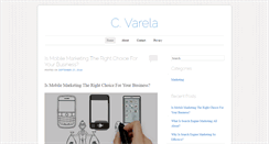Desktop Screenshot of carlosvarela.net